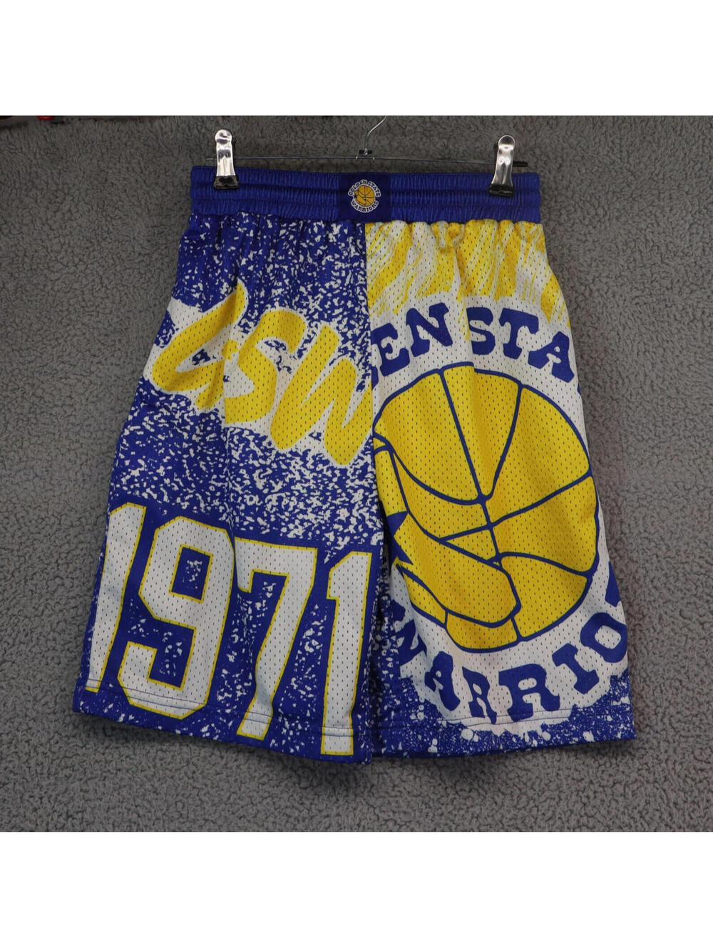 Mitchell & Ness Golden State Warriors Shorts Youth Large
